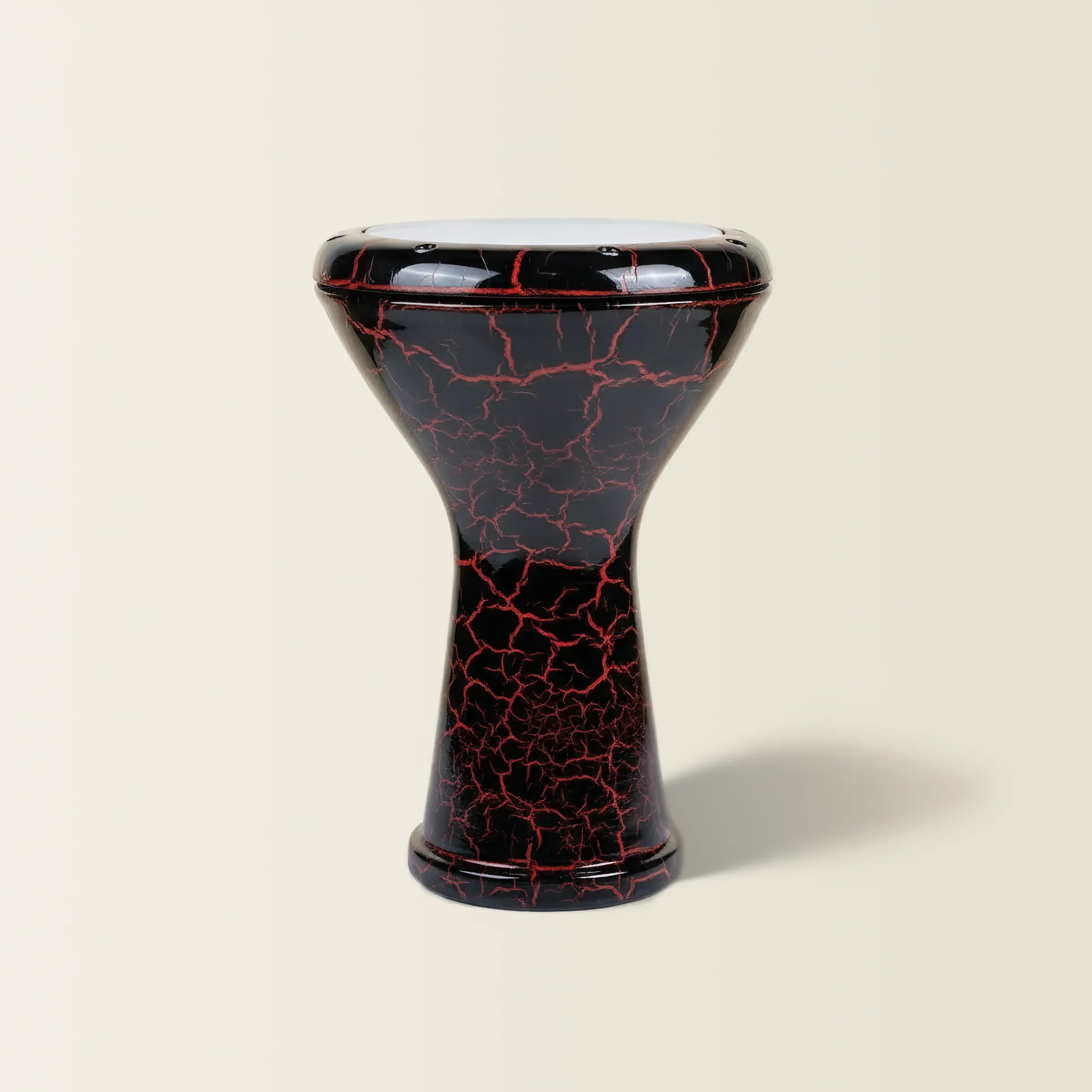 Cherry Crackle | Professional Metal Egyptian Darbuka