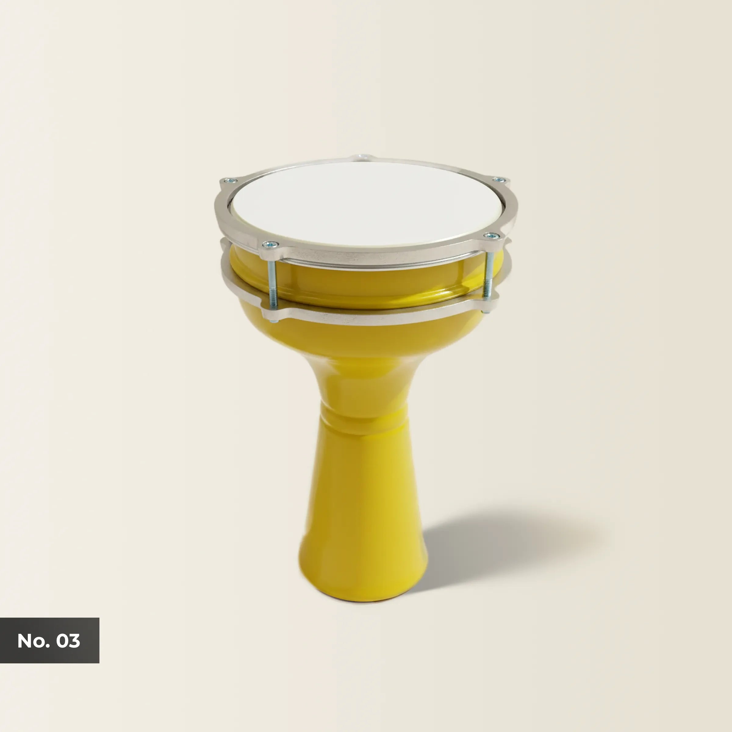 Citrine Beat | Yellow Turkish Style Kids Darbuka (Size No. 3)