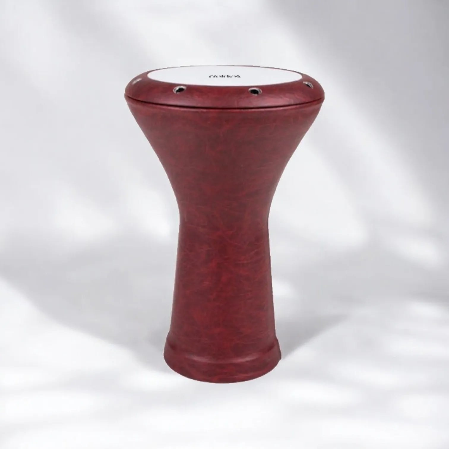 Goldesi Darbuka Goblet Drum – Burgundy, Vinlex Finish