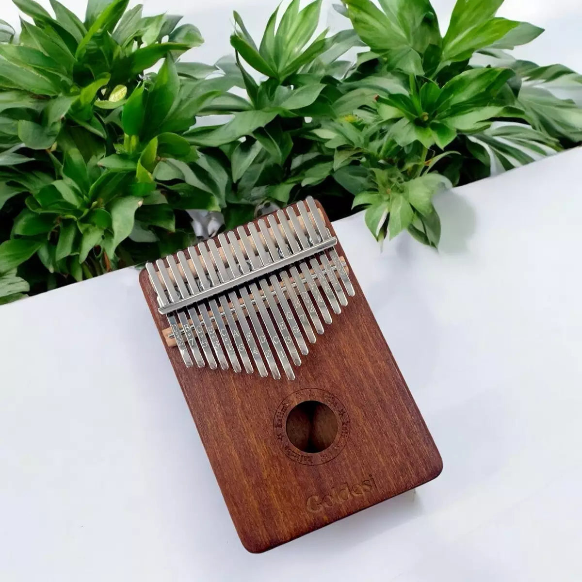 Goldesi Handcrafted 17 Key Kalimba Thumb Piano