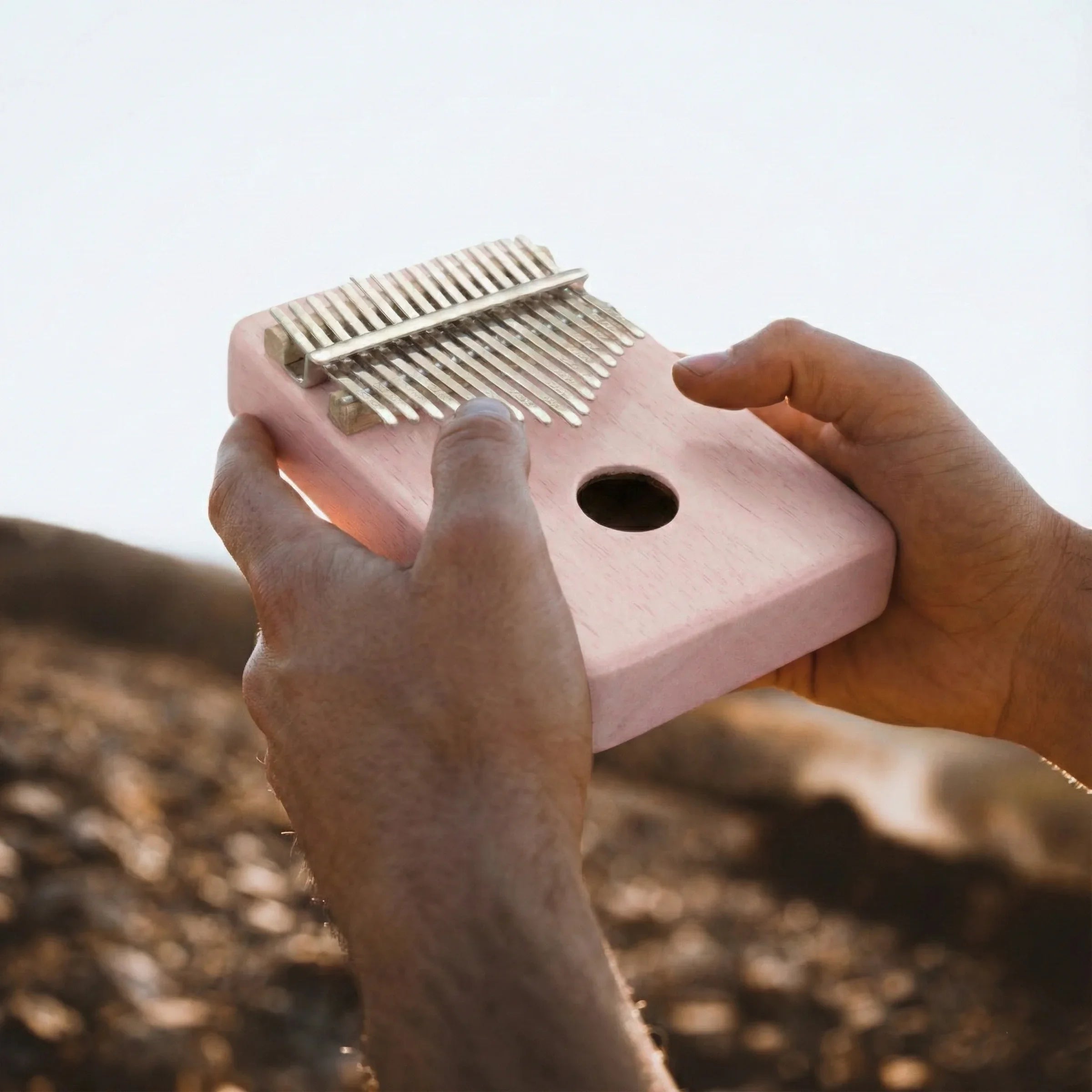 Blush Melody | Baby Pink Kalimba |Full Gift Set (17-Key)