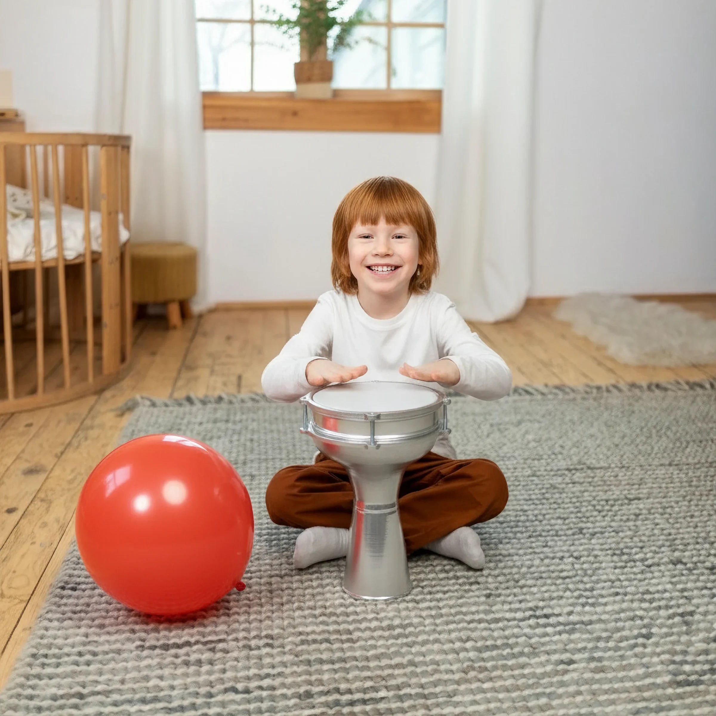 Little Beat | Turkish Style Aluminum Kids Darbuka (Size No. 4)