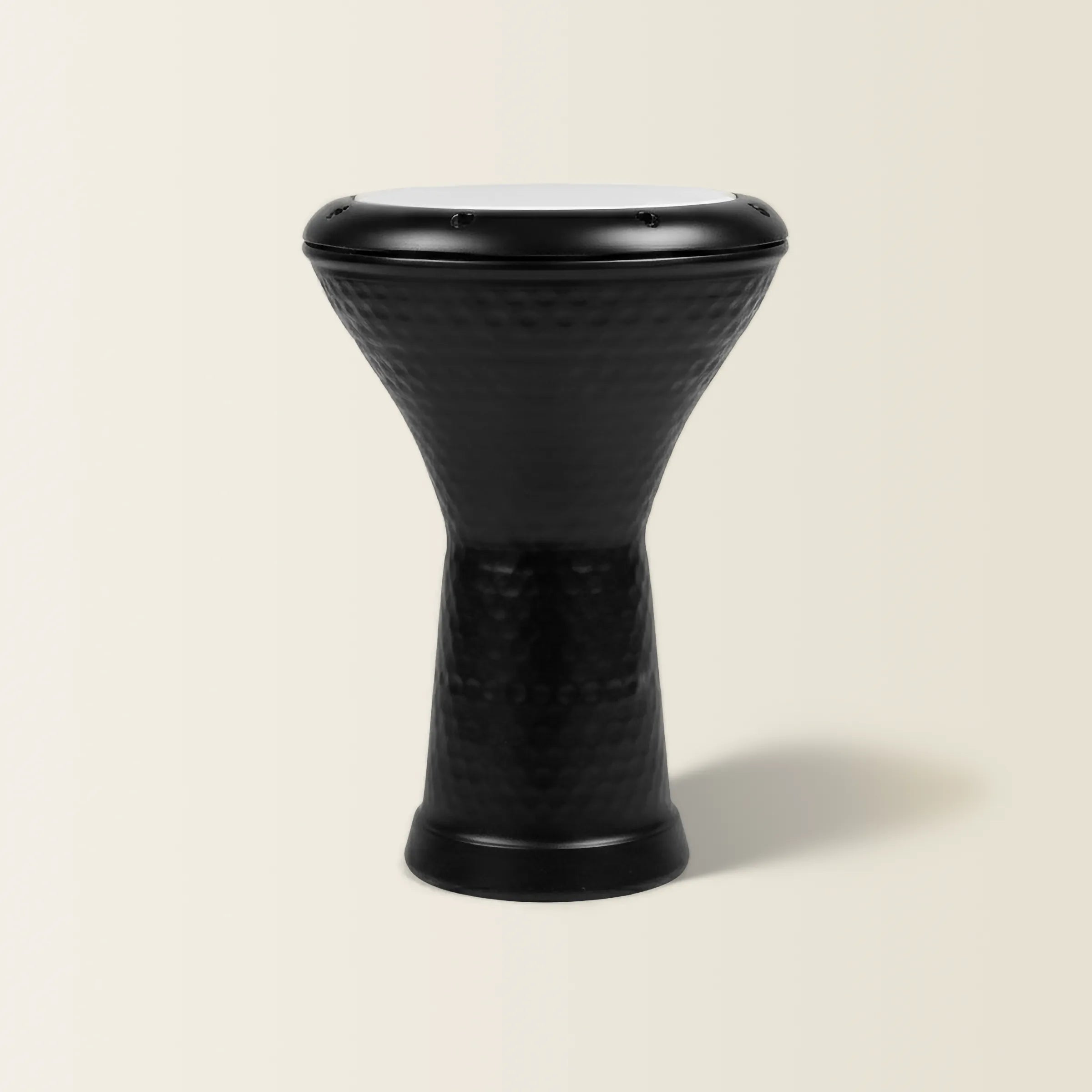 Obsidian Forge | Black Egyptian Ceramic Darbuka