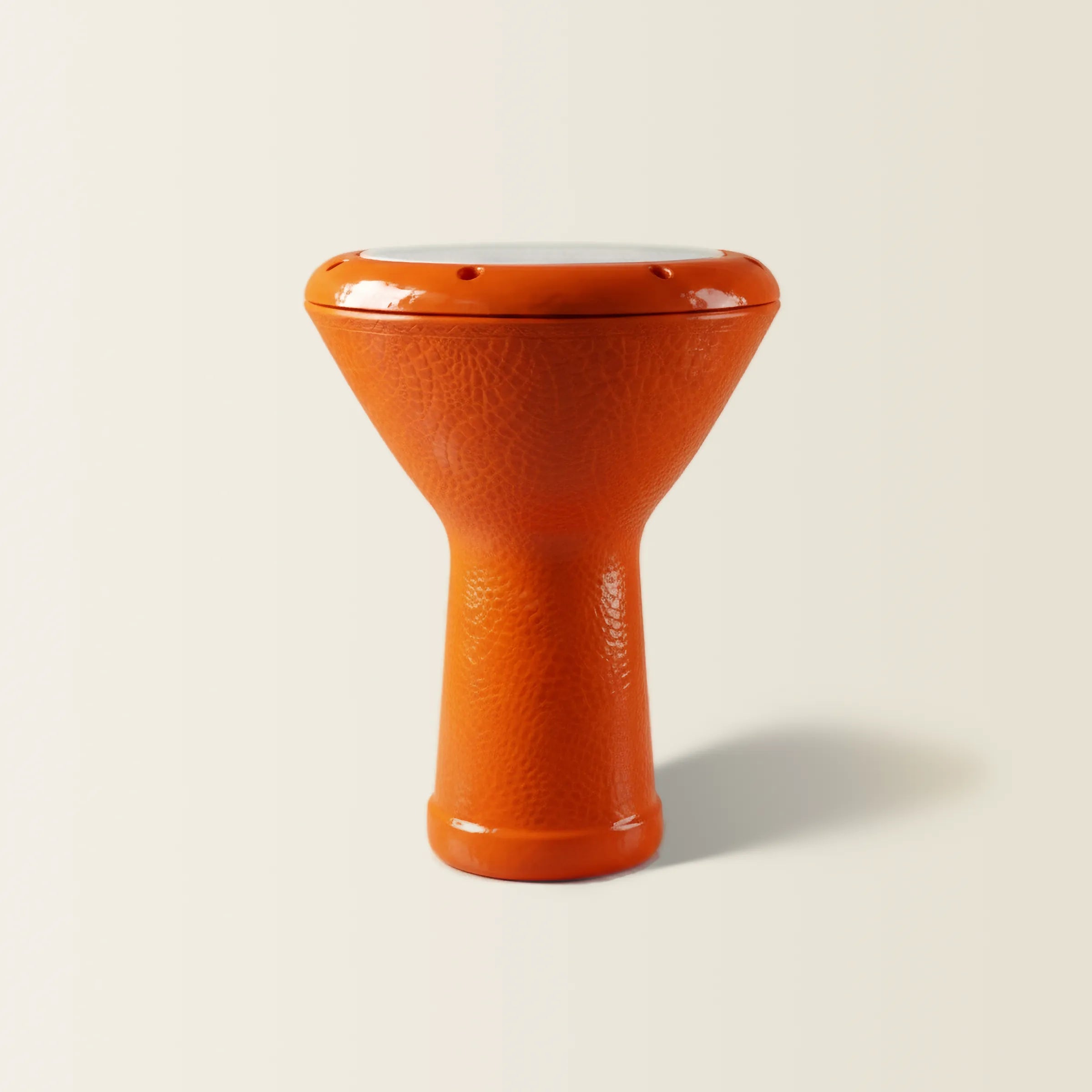 Sunset Strike | Professional Orange Fiberglass Egyptian Darbuka